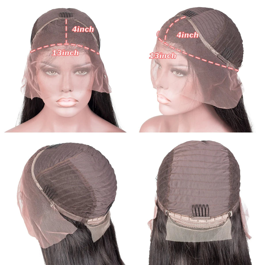 HD Blonde Highlight Body Wave Lace Front Wigs Remy Brazilian Colored Human Hair Wigs For Women Pre Plucked 13x4 Lace Frontal Wig