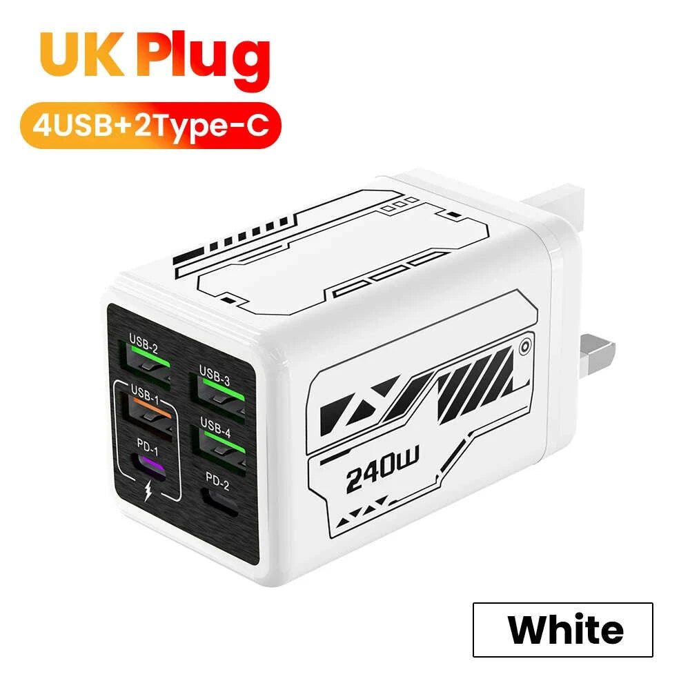 240w-6-ports-4usb2type-c-super-fast-charging-mobile-phone-charger-usb30-pd30-euukus-charger-for-iphone-17-16-samsung-pocokimludkimlud-35573462