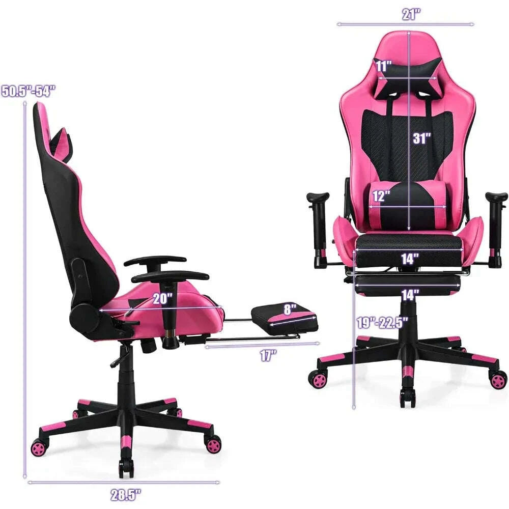 gaming-chair---pink-gamer-chair-with-footrest-racing-esports-computer-chair-massage-lumbar-support-leather-recliner-customizedkimludkimlud-35574543