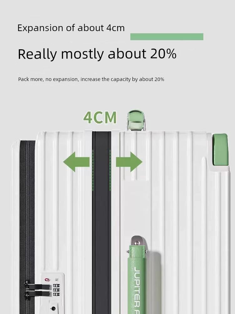 Side Cover Luggage Women's Expandable 28-Inch Wide Trolley Suitcase Men's 20-Inch Boarding Bag Women's 24-Inch Trolley Case
