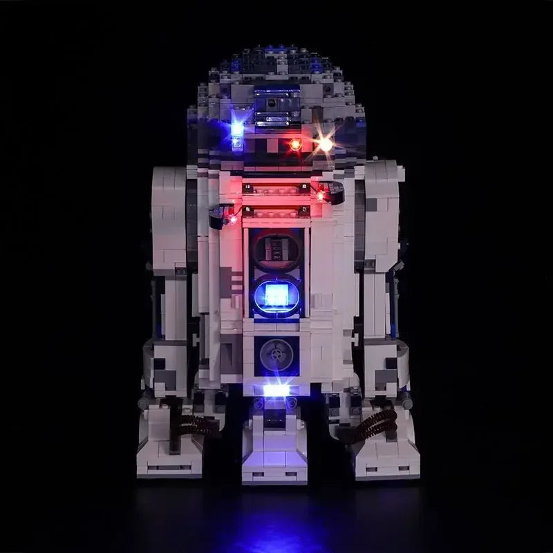 IN STOCK 50079 NEW FIT R2D2 R2-D2 Robot Star Space Union Model Building Block Bricks Boy Birthday Christmas Gift Toy Kid