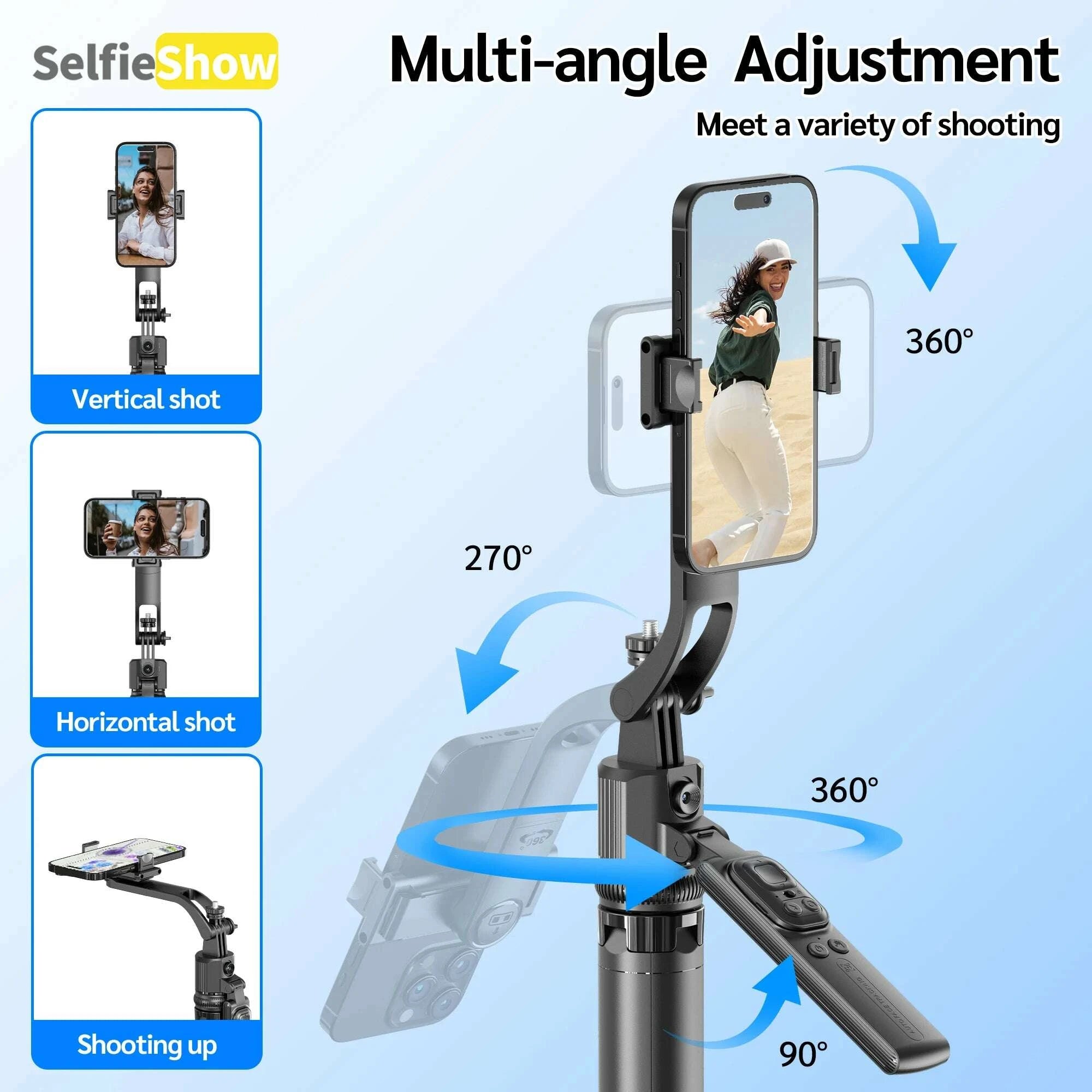 c17-tripod-360°auto-rotation-ai-tracking-remote-control-bluetooth-shooting-quadrapod-selfie-stick-stabilizer-optional-fill-lightkimludkimlud-35561841