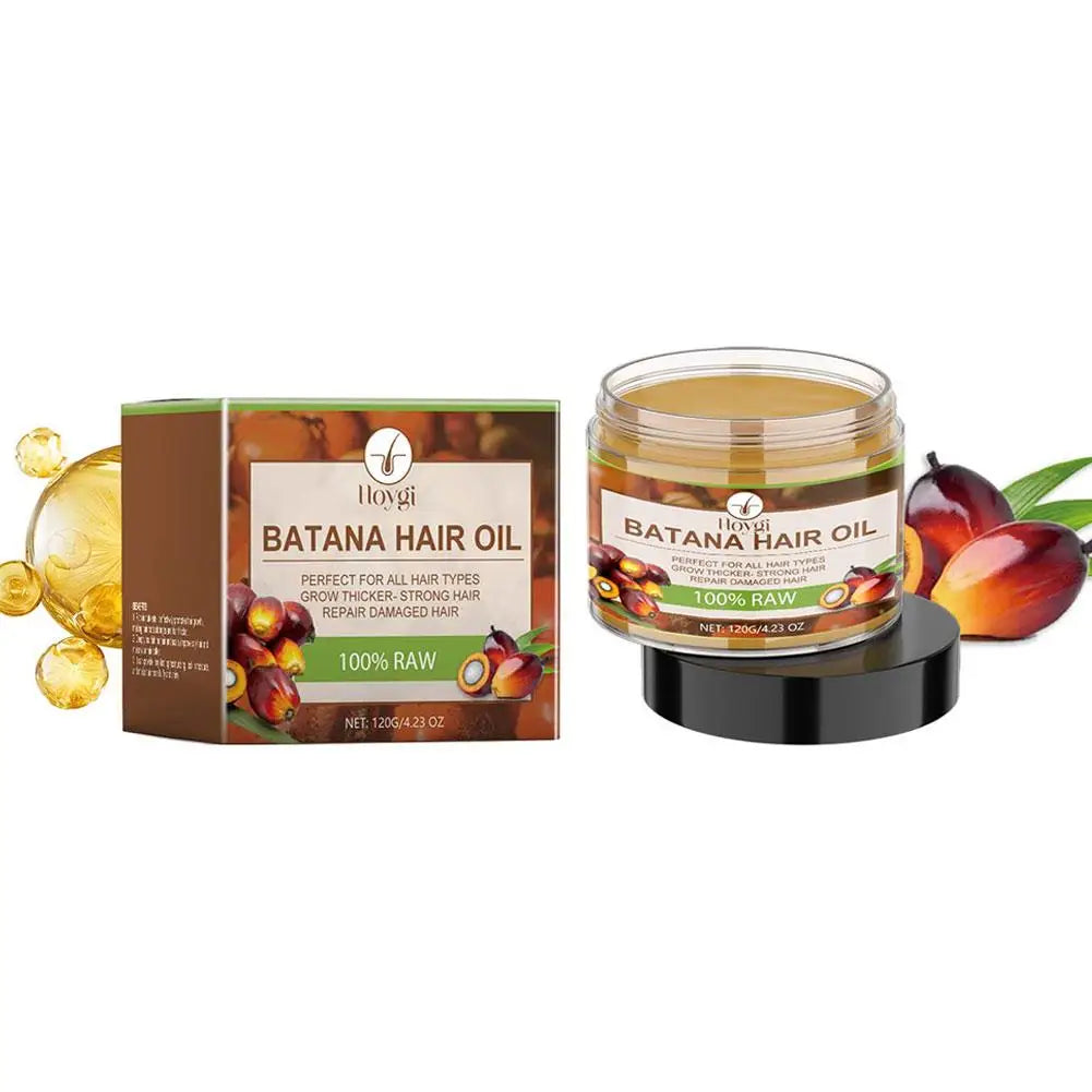 Batana Oil Hair Treatment For Nourished Scalp And Silky Strands — Amber | KIMLUD