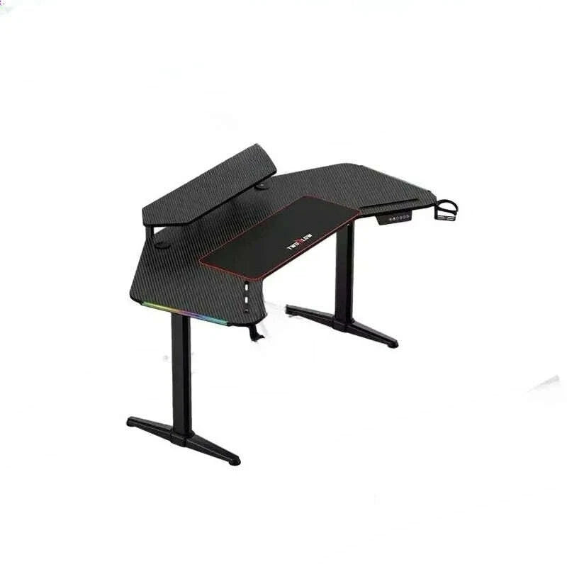 adjustable-luxury-carbon-fiber-lifting-stand-table-full-electric-160cm-computer-gaming-desk-corner-with-wireless-usb-chargerkimludkimlud-35571805