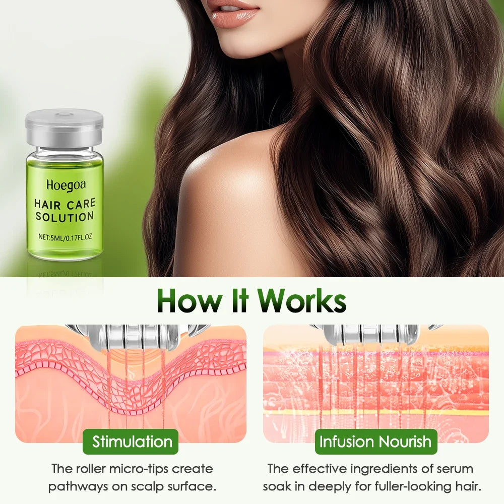 Lightweight Hair Serum Strengthens Roots — Green | KIMLUD