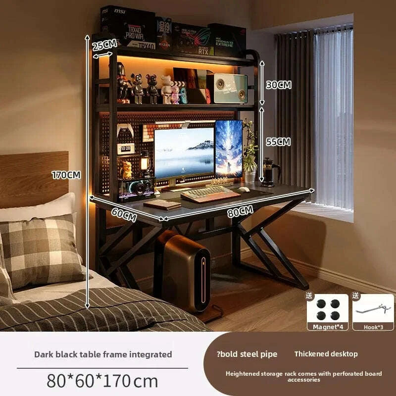 ergonomic-gaming-desk-with-built-in-bookshelf-cable-management-system-compact-computer-desk-for-small-spaces-bedroom-homekimludkimlud-35572306
