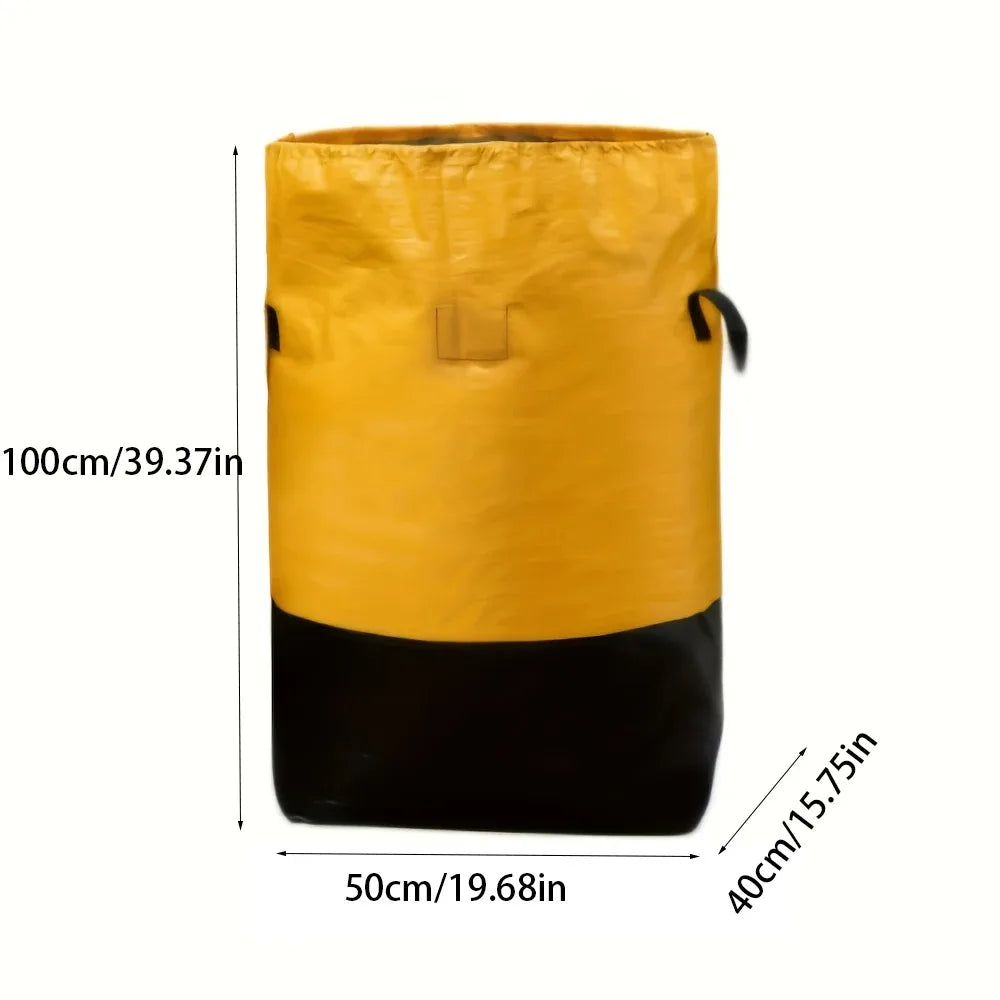 Oxford Heavy-Duty Storage Bag for Clothes — Black | KIMLUD