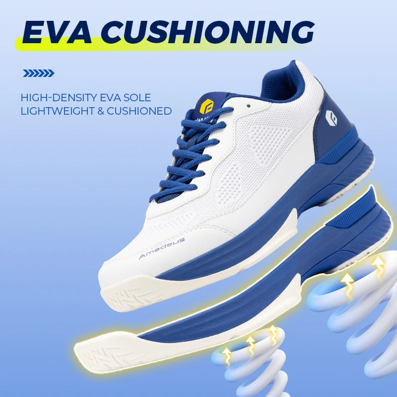 Men's Tennis Shoes – Wide Width 2E – EVA Insole | KIMLUD