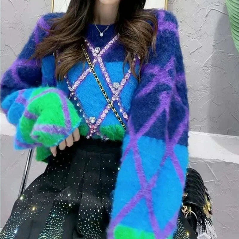 high-quality-color-contrast-diamond-beads-short-pullover-korean-loose-weight-sweater-traf-mohair-winter-women-topskimlud-womens-fashion-34628179