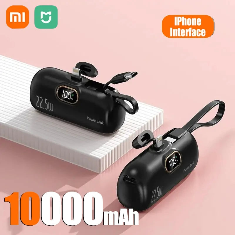 Xiaomi Mini Convenient Mobile Power Bank 30000mah Portable Fast Charging  suitable for iPhone 16 15 14 Samsung External Battery