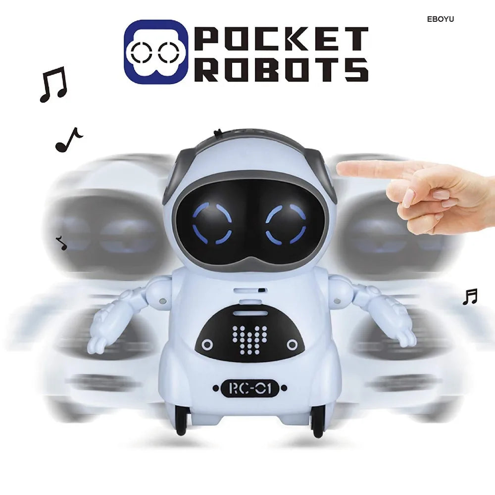 Children's Robot Mini Smart Robot Toy can Talk Interactive Dialogue Voice Recognition Recording Singing and Dancing Storytelling