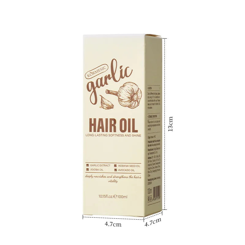 Garlic-Infused Oil Hair Growth Treatment For Damaged Roots And Thinning Hair — Cream | KIMLUD