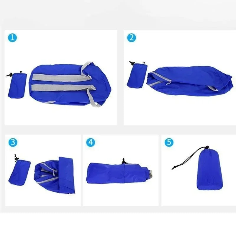 Waterproof Lightweight Foldable Backpack Portable Sports Travel Hiking Bag Pack - Durable Outdoor Gear for Active Adventures