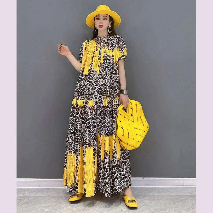 korean-style-painted-short-sleeve-casual-loose-big-size-yellow-red-blue-leopard-long-dress-summer-boho-print-dress-robe-jjxd071-kimlud-kimlud-33922919