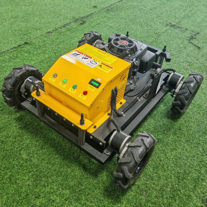 Remote Control Lawn Mower – Four-Wheel Drive – 550mm Width | KIMLUD
