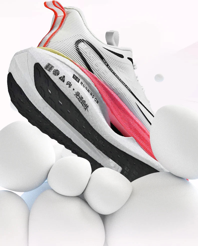 CarbonPlate Running Shoes Lightweight Breathable — Fluorescent | KIMLUD