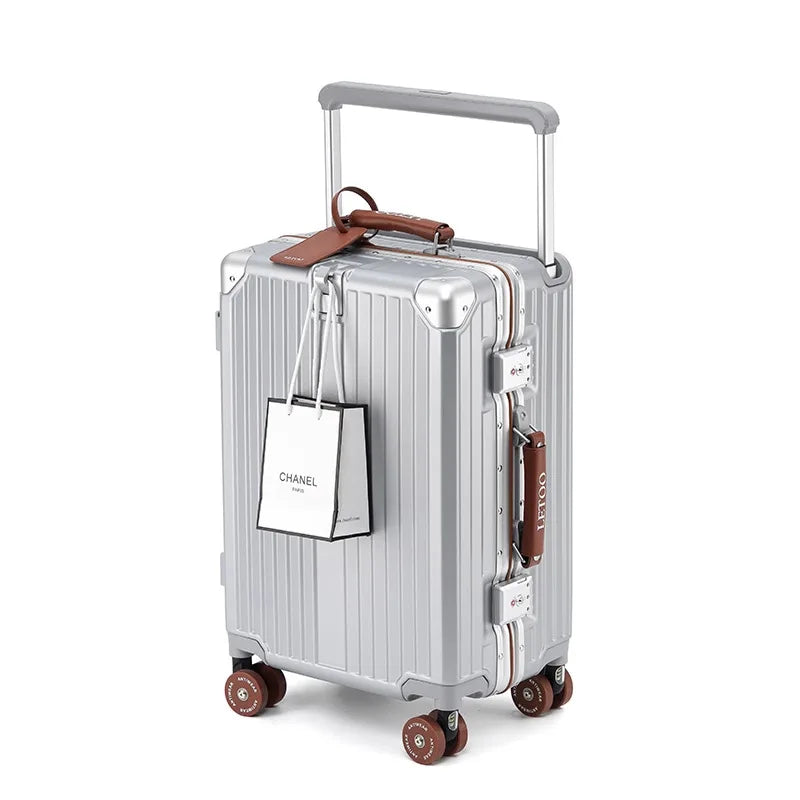 Luggage for women 2025 new model, sturdy and durable, 28 inch travel suitcase, suitcase, password box, 20 inch small boarding ca