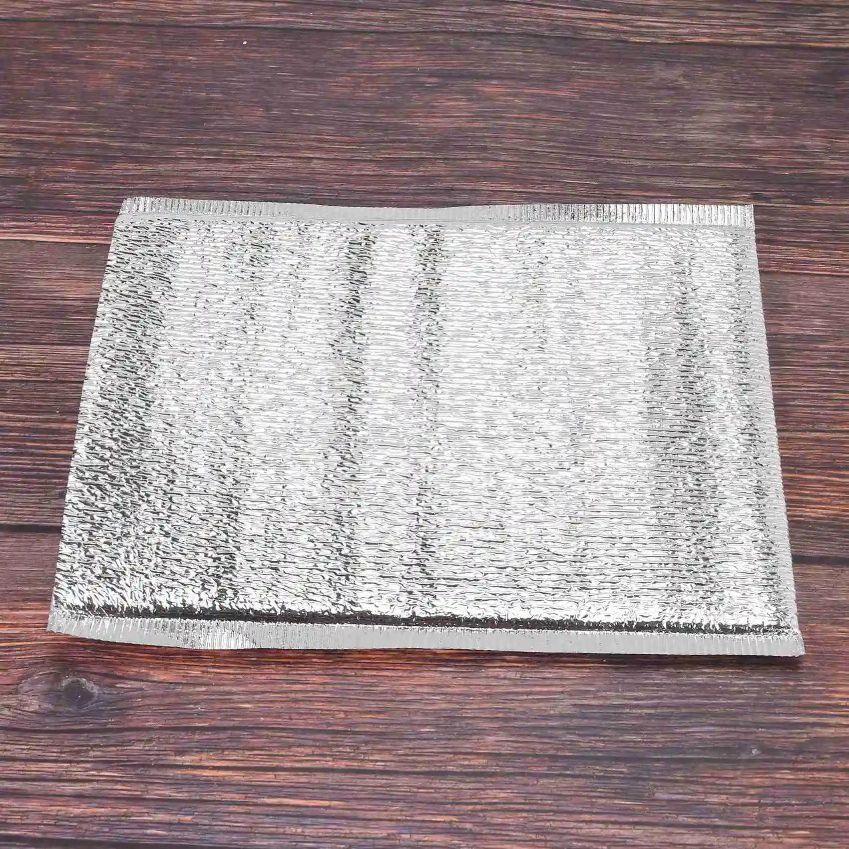 KIMLUD, 50Pcs Lunch Cooler Bag Insulation Folding Picnic Portable Ice Pack Food Thermal Bag Food Delivery Drink Carrier Insulated Bag, KIMLUD Womens Clothes