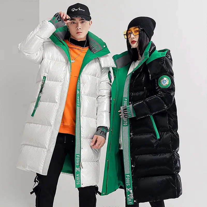 Men's Long Hooded Parka – Cotton Fill – Winter Coat | KIMLUD