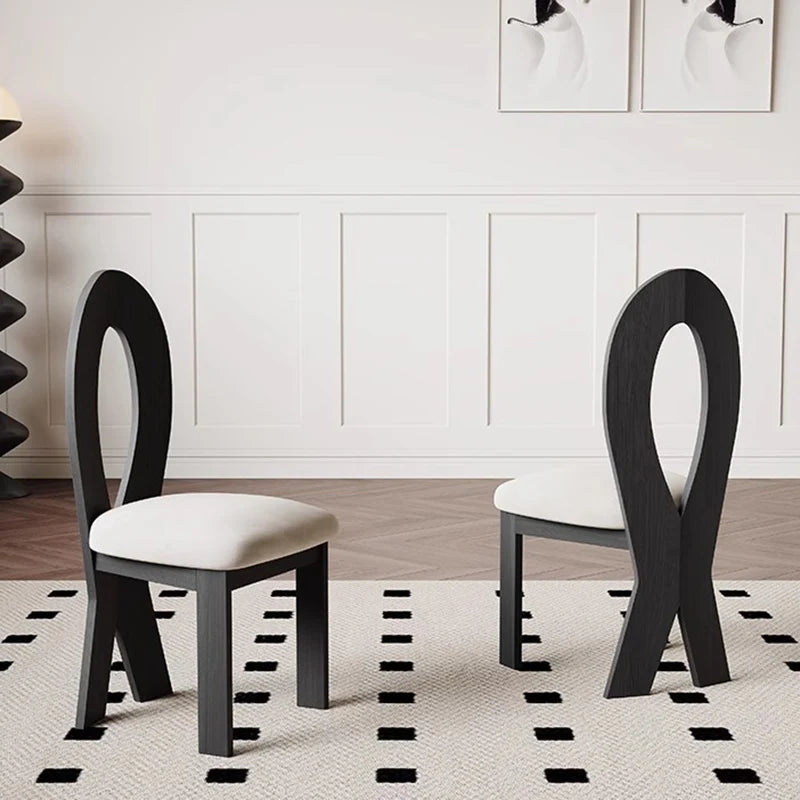 Wooden Nordic Mid Century Folding Dining Chair Ergonomic Comfort — Natural | KIMLUD