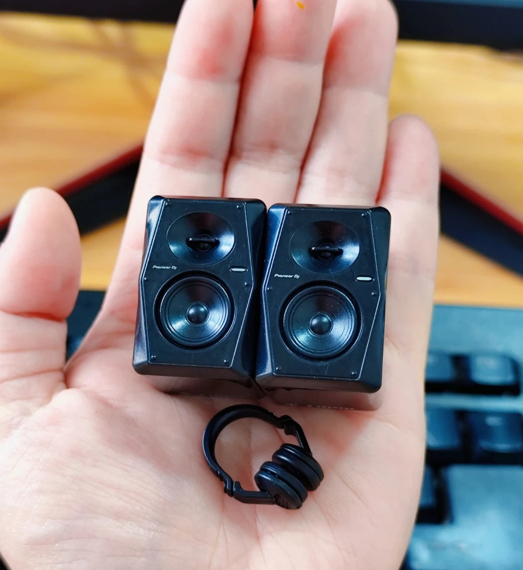 Plastic Mini Keychain Pioneer DJ Controller — Black | KIMLUD