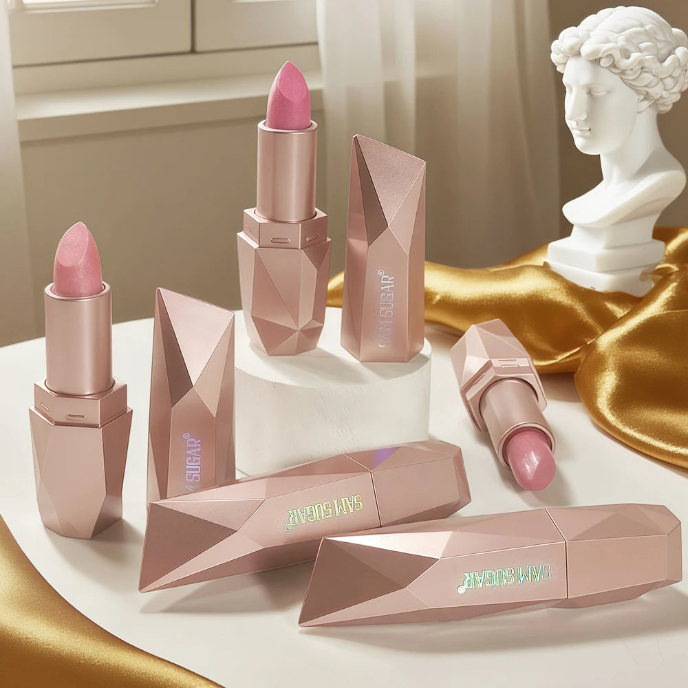 Gold Lipstick Diamond Pearl Sparkle — Rose Gold | KIMLUD