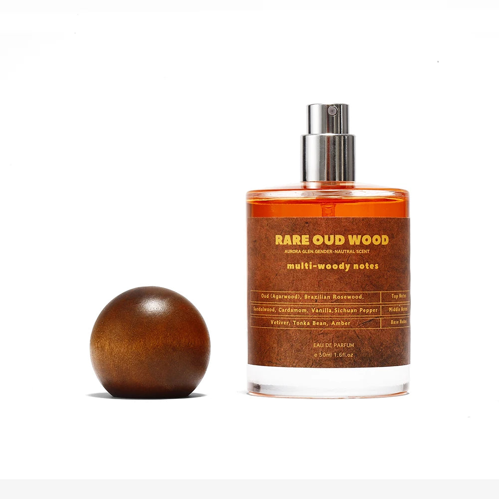 Oud Wood Multi-Woody Unisex Luxe Perfume — Amber | KIMLUD