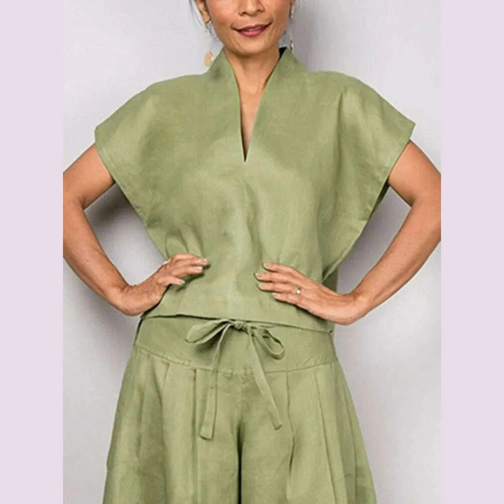 missuoo-womens-cotton-and-linen-t-shirt-v-neck-short-sleeves-loose-fit-green-shirt-top-2025-summer-casual-tees-for-womenkimlud-womens-fashion-34605986