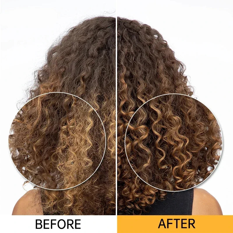 Rosemary Magic Hair Mask Keratin Straightening Repair Damaged Frizy Treatment Soft Smoothing Professional Hair Care Cream