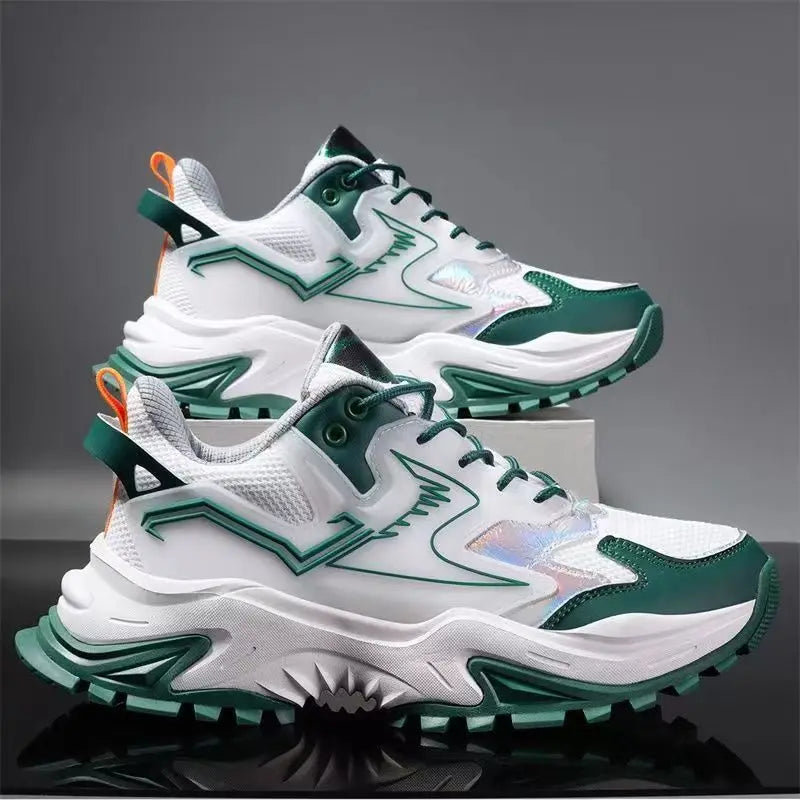 Men's Sneakers - Breathable Mesh - Casual | KIMLUD