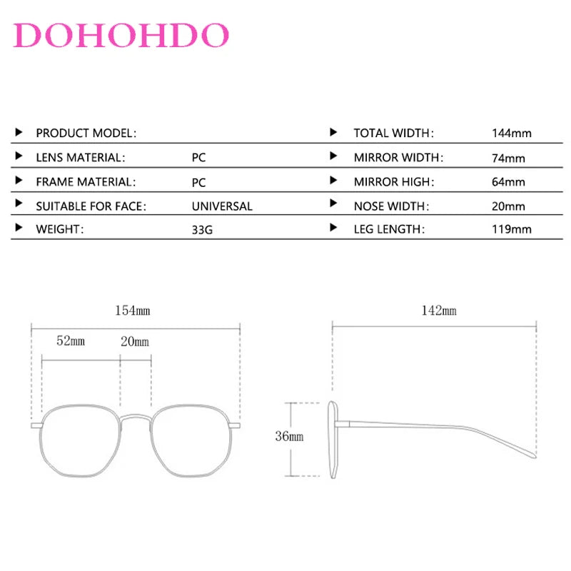 Sunglasses Oversized Punk Plastic Frame — Black | KIMLUD