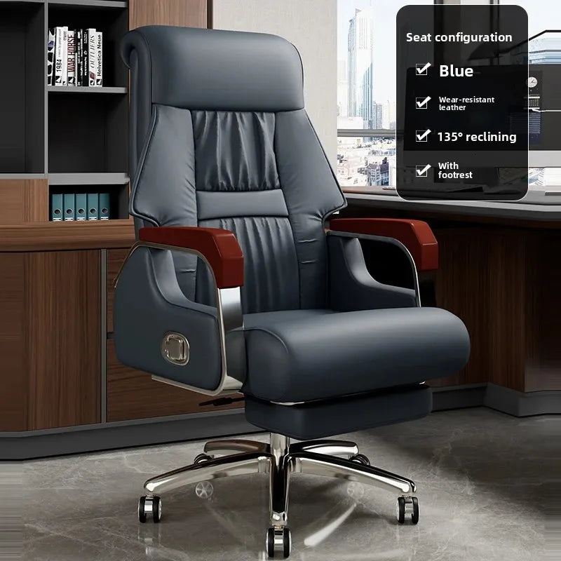 Lounge Ergonomic Office Chair Computer Desk Rolling Luxury Office Chair Arm Massage Cadeira De Escritorio Home Furniture