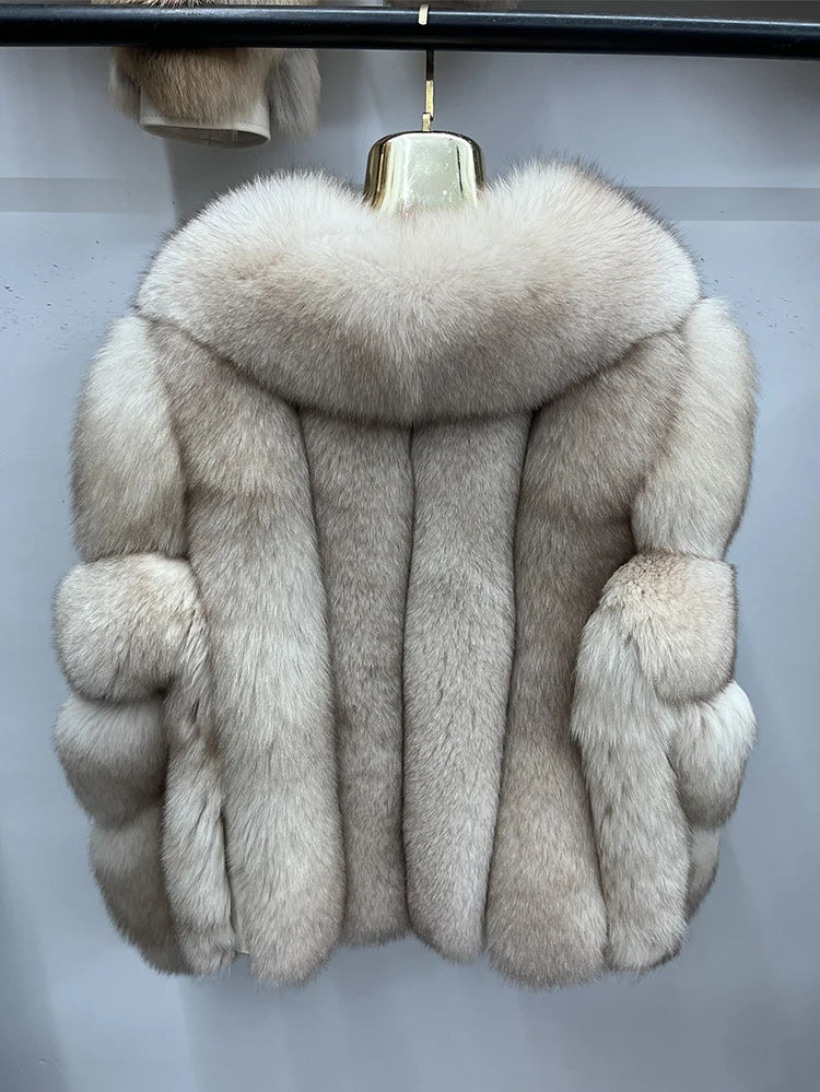 Fox Fur Coat – Luxury Mid-Length – Fox Fur | KIMLUD