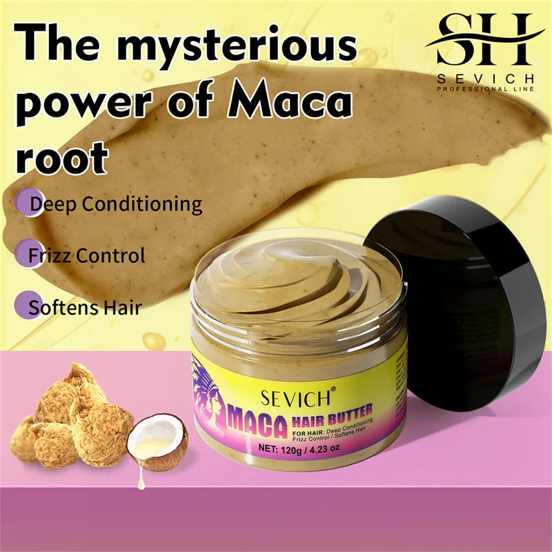 Maca Hair Growth Oil Set With Castor Oil — Sunny Yellow | KIMLUD