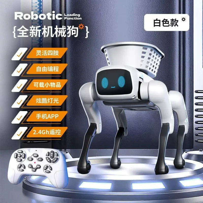 Robot Dog – Programmable Remote Control Toy – Plastic | KIMLUD