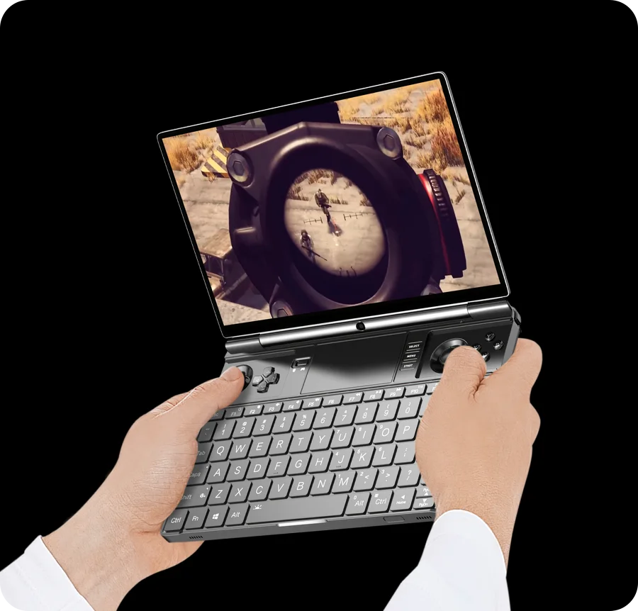 Aluminum Gaming Laptop GPD Win Max 2 — Black | KIMLUD