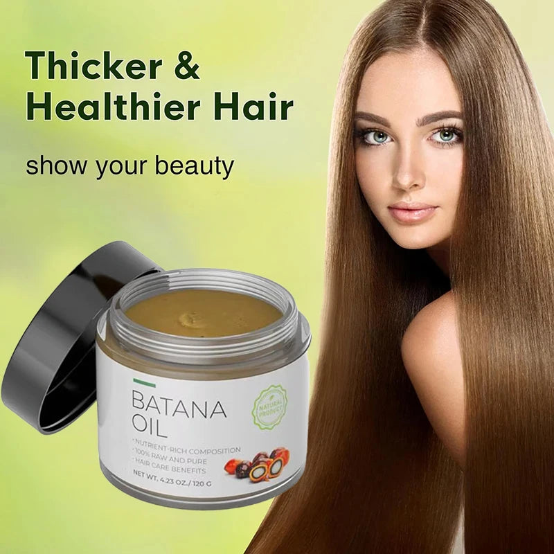Raw Batana Oil Hair Growth Oil — Golden Amber | KIMLUD