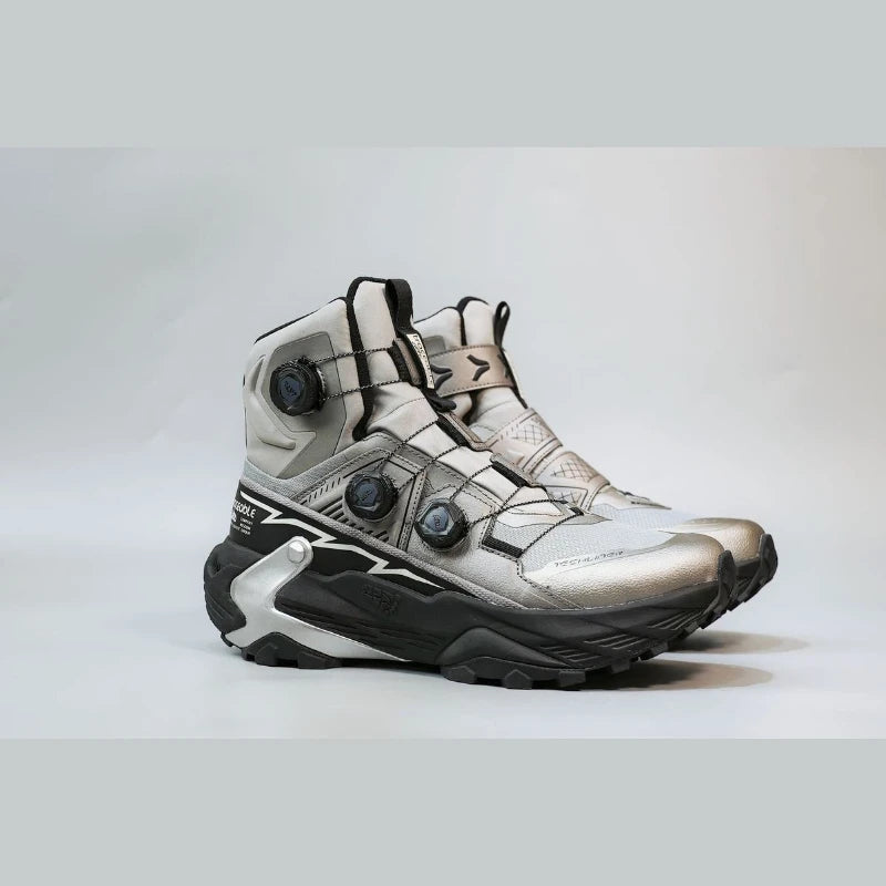 Hiking Shoes – Quick Lacing – High Top Silhouette – EVA Insole | KIMLUD