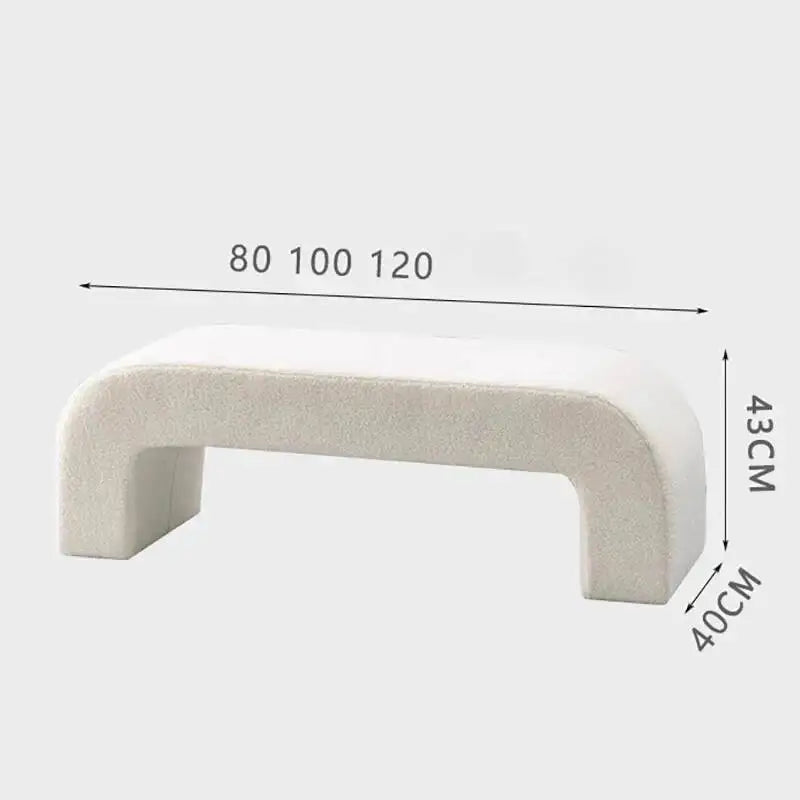 Modern Entrance Bedroom Desk Nordic Stool Luxury Living Room Shoes Guest Meuble Bench Design Furniture Decoration