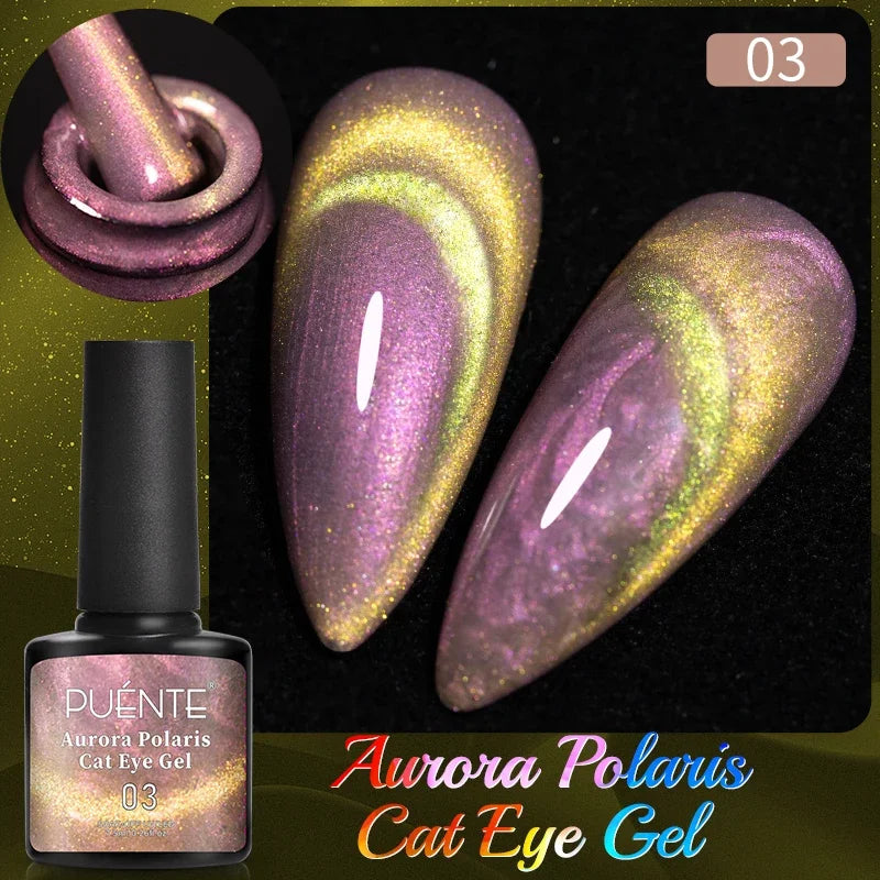 Reflective Glitter Gel Nail Polish Multidimensional Holographic Sparkle, UV-Curable Finish — Pink Lilac | KIMLUD