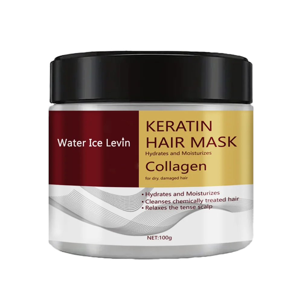 Collagen Keratin Hair Mask Dual Oil Control Moisturizer Conditioner Soft Smooth Frizz Damaged Repair Revitalize Hair Care