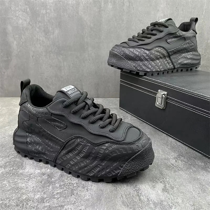 Casual Sneakers – Height Increasing – Faux Leather | KIMLUD