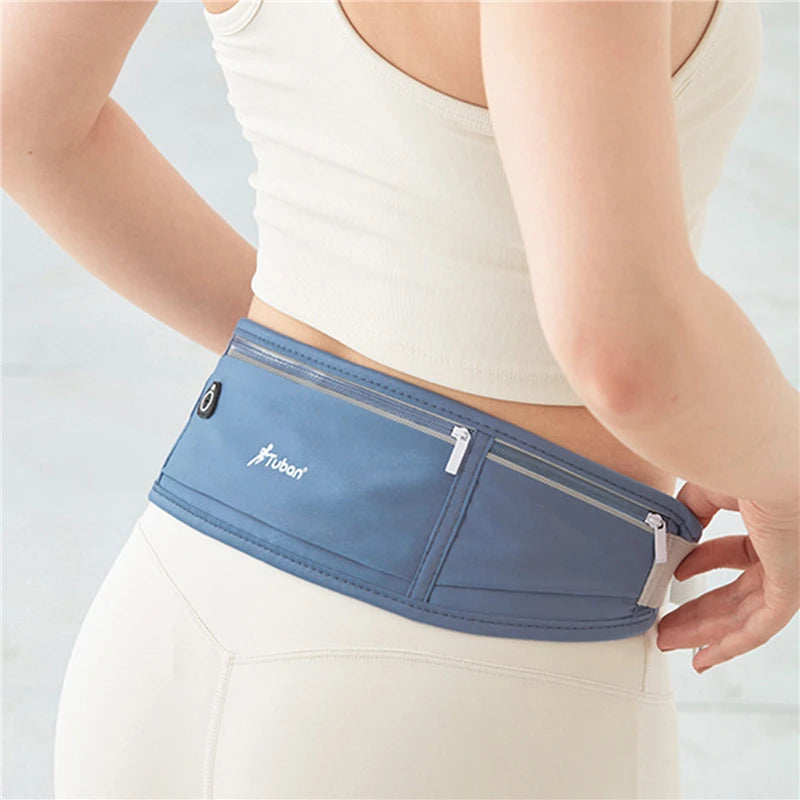 Waterproof Waist Pack Unisex Running — Sky Blue | KIMLUD
