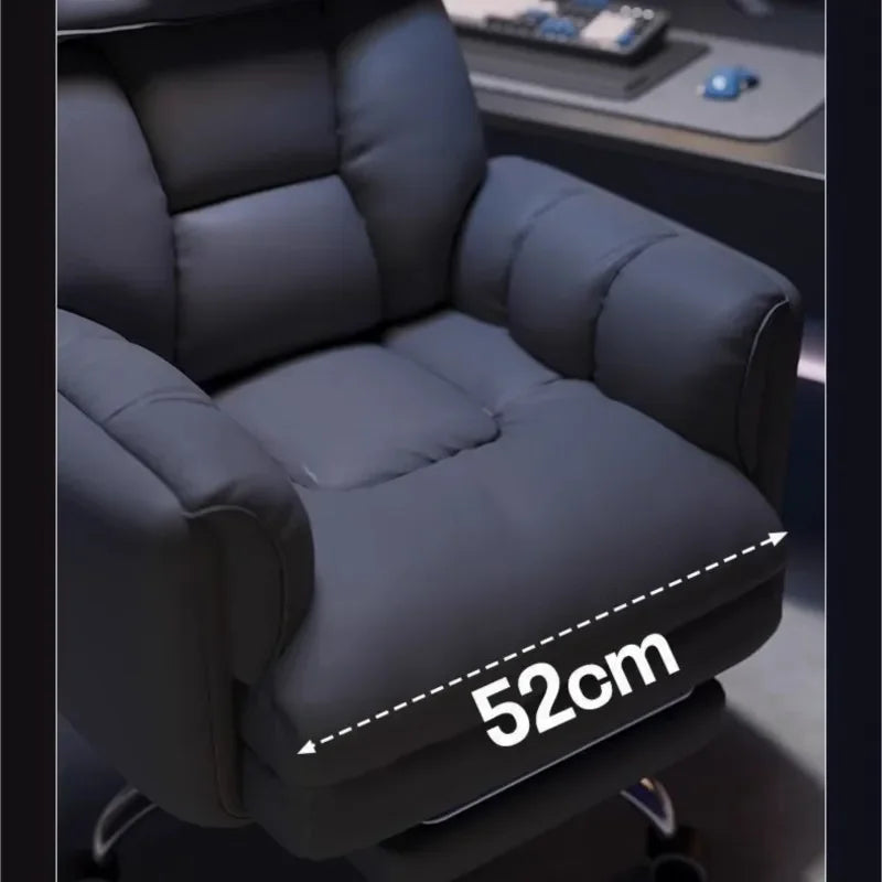 Office Chair – Ergonomic Big and Tall – Adjustable Footrest | KIMLUD