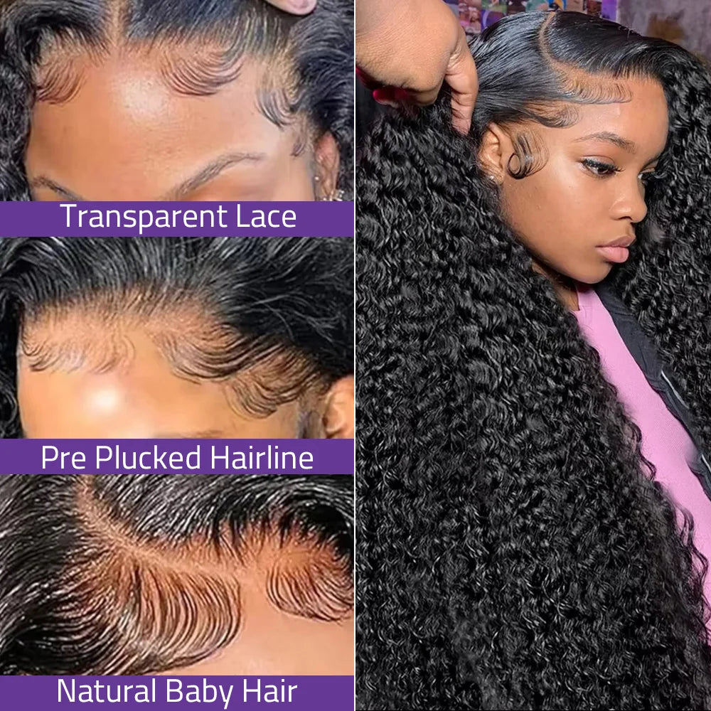 Lace Front Wig – 360 Full Lace – Remy Brazilian Hair – Transparent Lace | KIMLUD