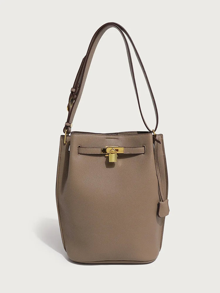 Luxury Designer Tote Bag for Women - Spacious Leather Work Bag with Zipper Closure & Removable Shoulder Strap