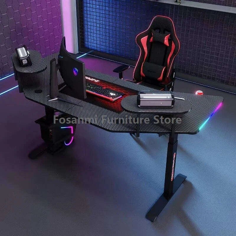 ergonomic-motorized-computer-table-height-adjustable-electric-sit-stand-black-gaming-desks-gamer-standing-desk-for-home-officekimludkimlud-35572400