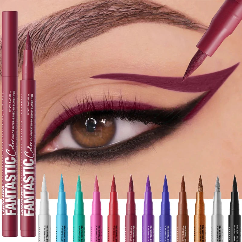Liquid Eyeliner – Waterproof – Liquid – White | KIMLUD