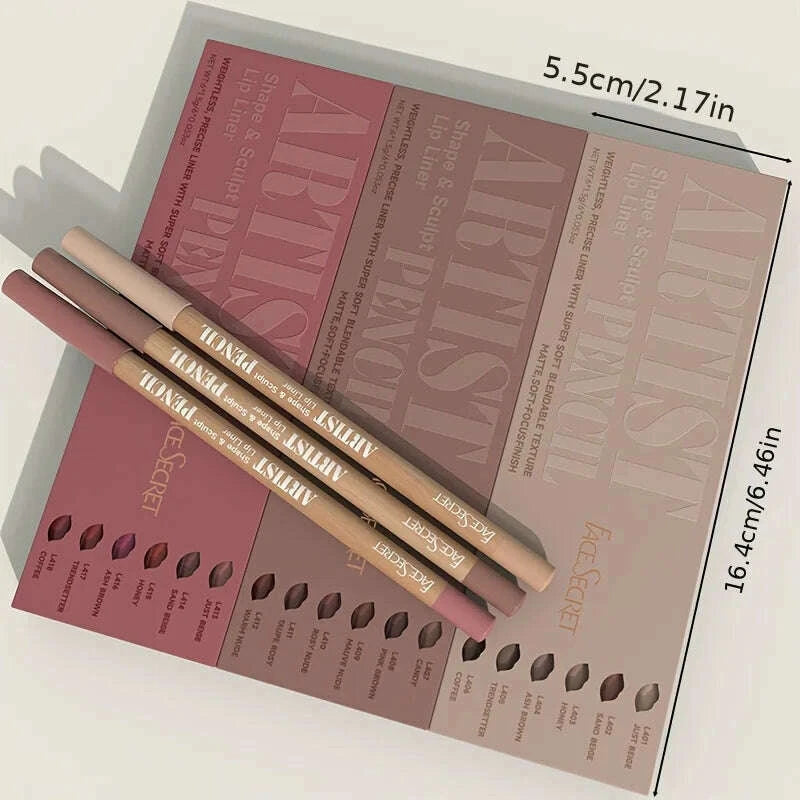 6pcs-velvet-matte-lip-liner-pencils-set-long-lasting-non-drying-perfect-for-lining-filling-lips-versatile-for-all-skin-typ-kimlud-kimlud-33918491