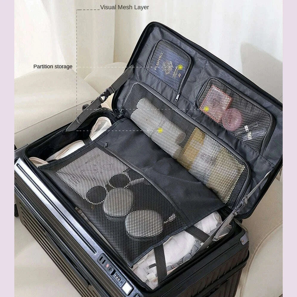 2025-new-side-opening-suitcase-pc-large-capacity-luggage-with-usb-cup-holder-34-inch-password-trolley-case-20-travel-suitcaseskimlud-womens-fashion-34612932